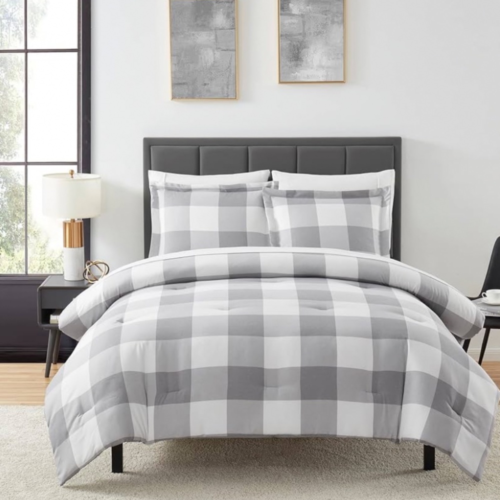 Berkshire European Farmhouse , Designed in New England , 3 piece, white & Black